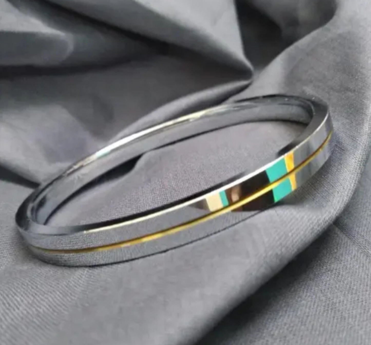 Premium Stainless Steel Color Bangle for Men & Women