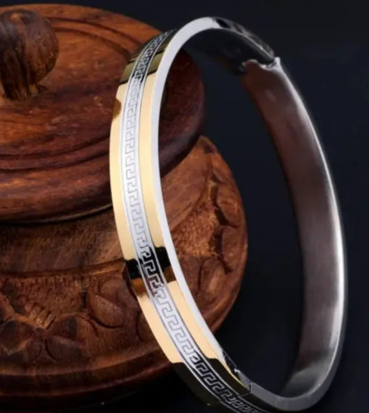 Premium Stainless Steel Unisex Bangle | Stylish Kada Bracelet