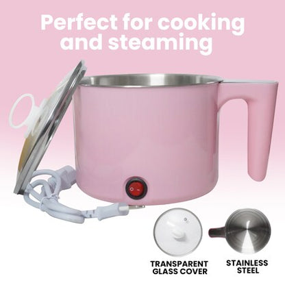 Electric kattle for multipurpose. Which helps you in cooking. You can cook rice 🍚 ,