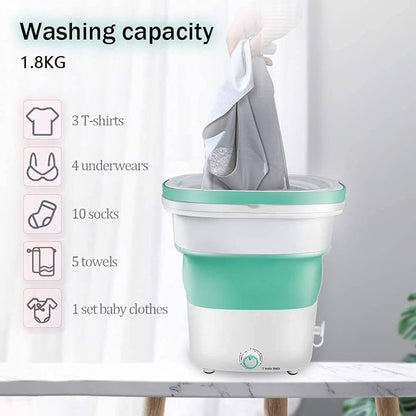 Mini portable washing machine 💧. Very helpful for hostel guys and alone living students.